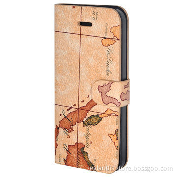 Genuine Leather Cases for iPhone 5, Fashionable and Leisure Design